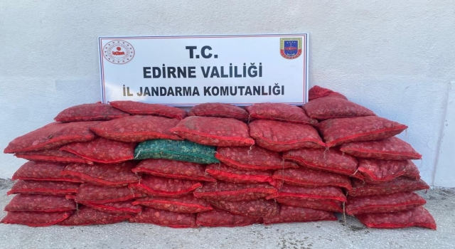 Edirne’de 750 kilogram kum midyesi ile yakalanan zanlıya 148 bin lira ceza
