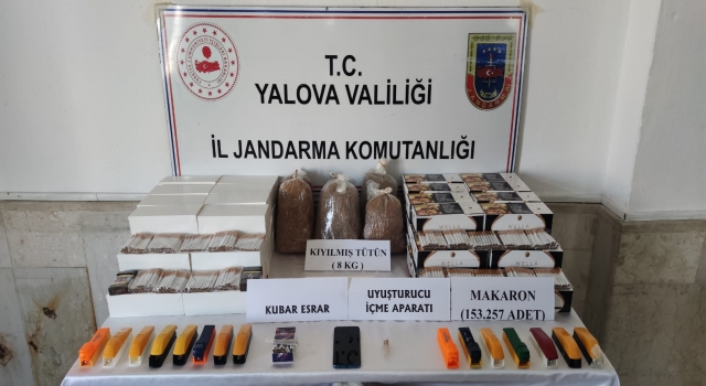 Yalova’da düzenlenen uyuşturucu operasyonunda 2 kişi gözaltına alındı