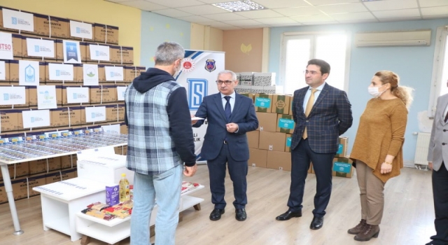 Bursa’da ihtiyaç sahibi denetimli serbestlik yükümlülerine gıda yardımı