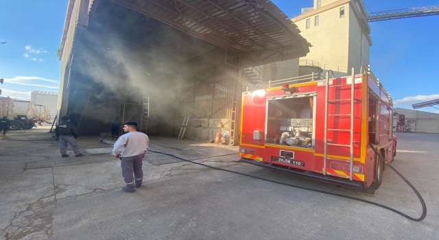 Kırklareli’nde un fabrikası yangında hasar gördü