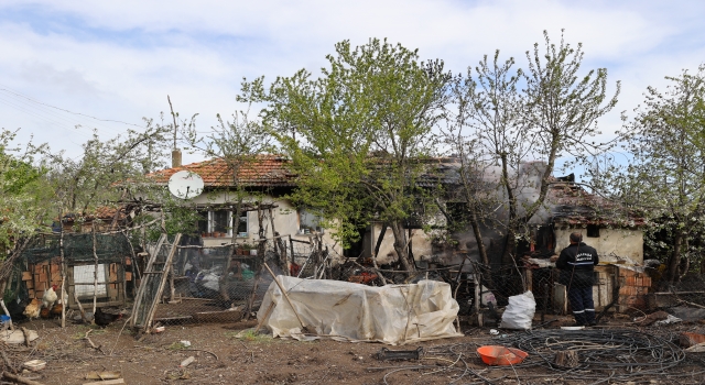 Edirne’de müstakil evde çıkan yangın itfaiye ekipleri tarafından söndürüldü