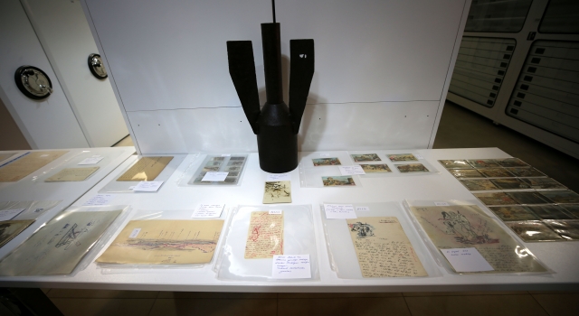 Çanakkale Savaşları’na ait mektup, fotoğraf ve haritalar Tarihi Alan Başkanlığı envanterinde
