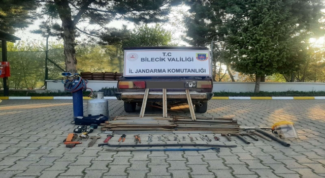 Söğüt’te hurda hırsızlığı şüphelisi 2 kişi gözaltına alındı