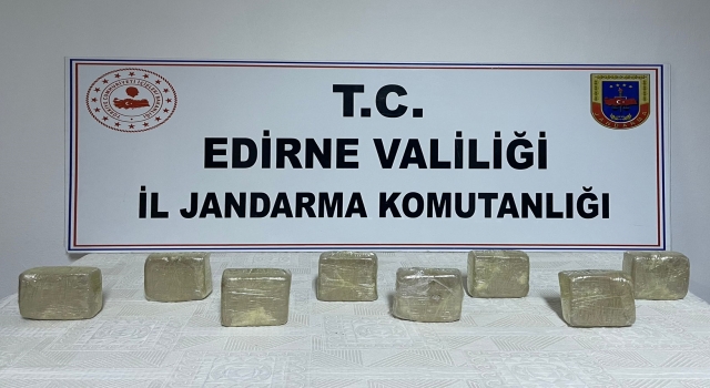 Edirne’de otomobilde 4 kilo 40 gram eroin ele geçirildi