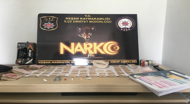 Edirne’de uyuşturucu operasyonunda bir zanlı tutuklandı