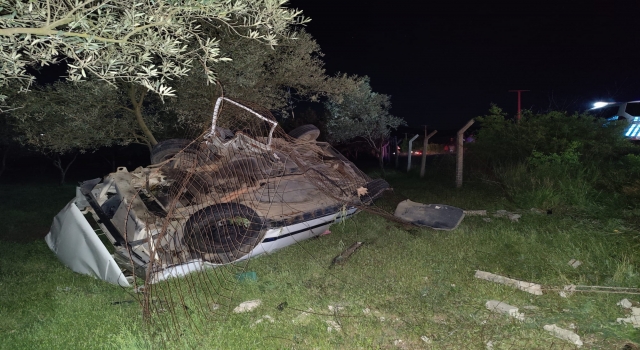 Bursa’da trafik kazasında 2 kişi yaralandı