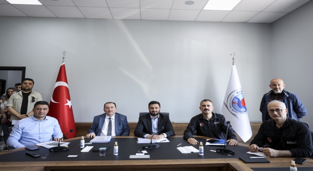 AFAD’dan Marmara Denizi merkezli deprem senaryolu tatbikata hazırlık toplantısı