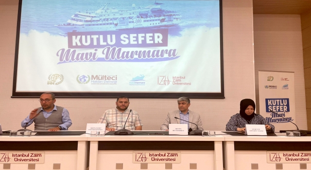 İstanbul’da ”Kutlu Sefer: Mavi Marmara” paneli düzenlendi