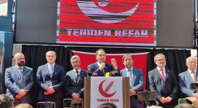Yeniden Refah Partisi Genel Başkanı Erbakan, Bursa’da konuştu: