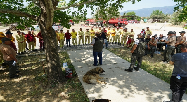 Kazdağları’nda görevli orman işçilerine yangınlarda ilk müdahale anlatıldı