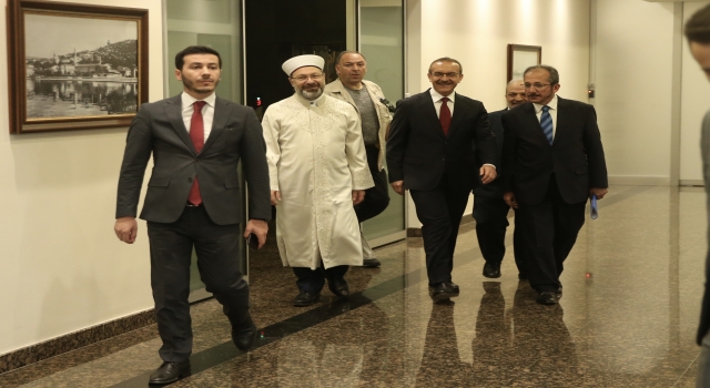 Diyanet İşleri Başkanı Erbaş, Kocaeli’de ziyaretlerde bulundu: