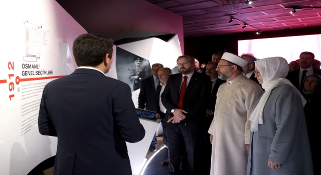 Erbaş, müftülerle Demokrasi ve Özgürlükler Adası’nı ziyaretinde konuştu: