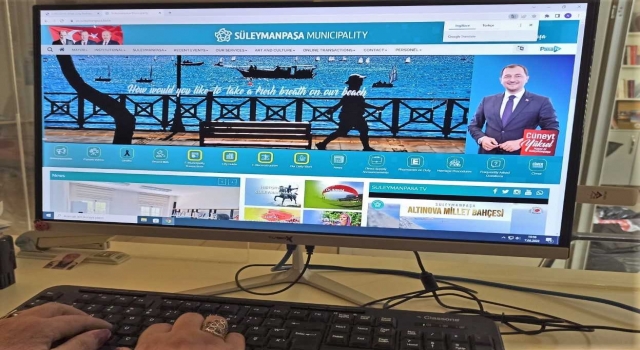 Süleymanpaşa Belediyesi internet portalı İngilizce yayına başladı