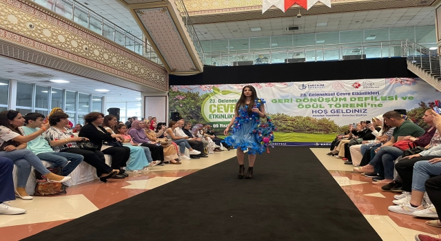 Bağcılar’da ampute kedilerin de yer aldığı ”Geri Dönüşüm” defilesi