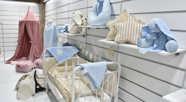Toptancılıkla başladıkları bebe tekstilinde ihracatçı oldular