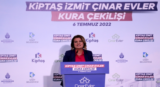 Kocaeli’de ”KİPTAŞ İzmit Çınar Evler” projesi için kura çekildi
