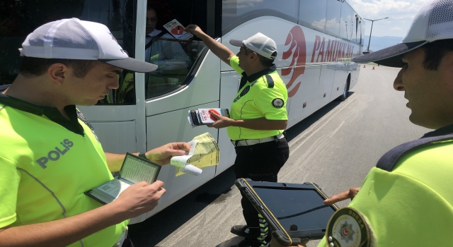 Bursa’da Kurban Bayramı öncesi şehirler arası otobüsler denetlendi