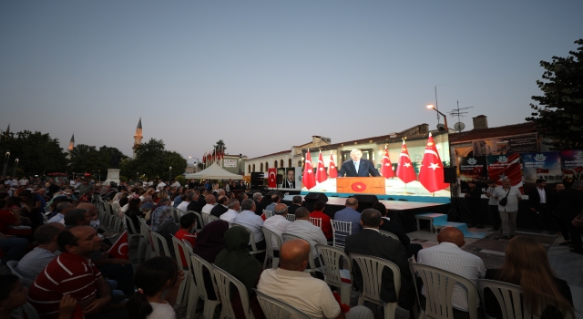 Trakya’da ”15 Temmuz Demokrasi ve Milli Birlik Günü” etkinlikleri düzenlendi