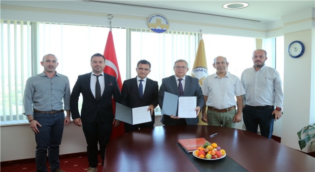 Trakya Üniversitesi ve Trakya Tarımsal Araştırma Enstitüsü arasında iş birliği protokolü imzalandı
