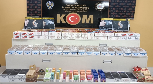 Sakarya’da 27 bin 500 makaron ele geçirildi