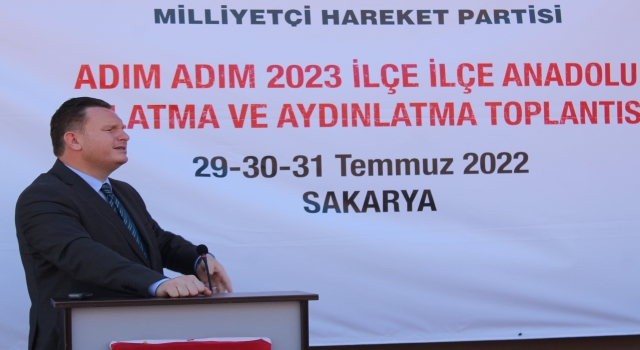 MHP heyetinden Sakarya’da ”Adım Adım 2023 İlçe İlçe Anlatma ve Aydınlatma” programı