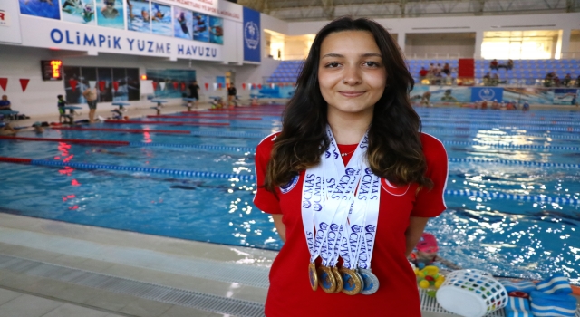 Genç milli sporcu Sude Fidan, büyükler kategorisinde de gözünü zirveye dikti