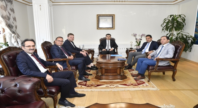 GTİ Genel Müdürü Gebeş, Edirne Valisi Kırbıyık’ı ziyaret etti