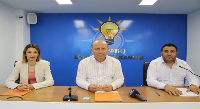 Edirne’de AK Parti yönetim kurulu üyeleri ETUS’un sorunlarının sürdüğünü belirtti