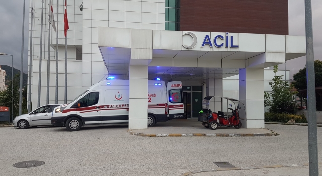 Sakarya’da ”yorgun mermi” isabet eden kadın tedavi altına alındı