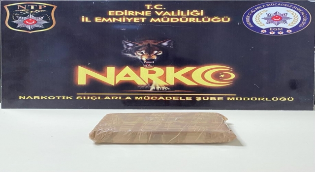 Kapıkule’de çöp kovasında 1 kilo 138 gram kokain bulundu