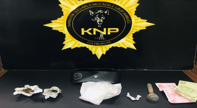 Kırklareli’nde narkotik alan denetimi uygulamasında 10 kişi gözaltına alındı
