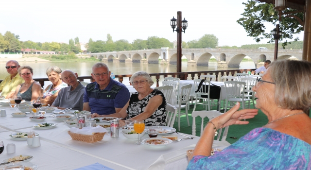 Amerikalı turistlere Edirne mutfağı ve el sanatları tanıtıldı