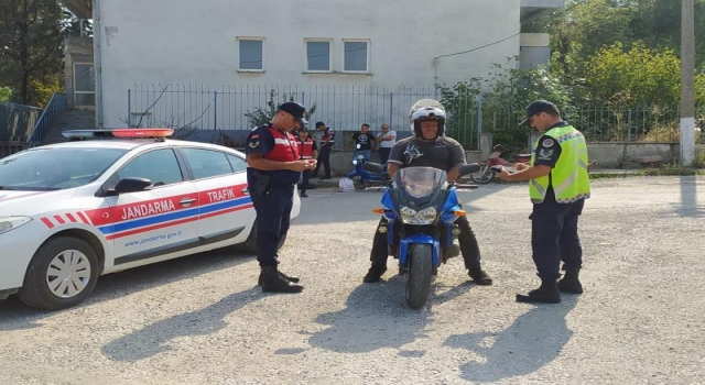 Balıkesir’de motosiklet ve motorlu bisiklet denetimi yapıldı