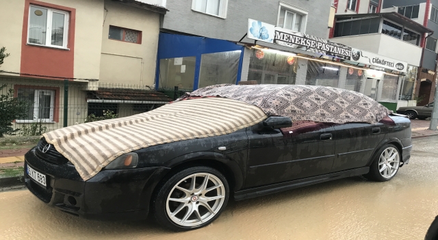 Bilecik’te araç sahipleri kilim ve battaniyelerle dolu önlemi aldı