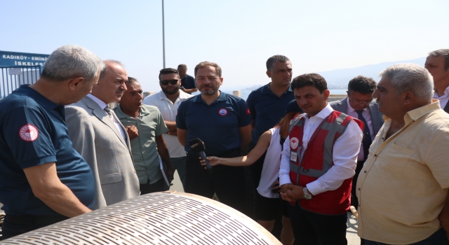 Yalova’da kurulan midye çiftliklerinde hasat başladı