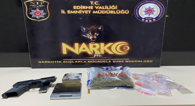 Edirne’de uyuşturucu operasyonunda 1 zanlı yakalandı