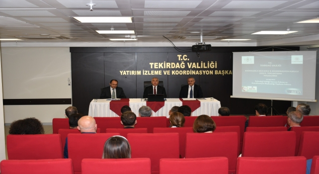 Tekirdağ’da Bağımlılıkla Mücadele Koordinasyon Kurulu toplantısı yapıldı