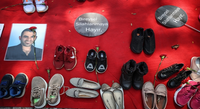 Bireysel silahlanmaya karşı İstanbul’da farkındalık etkinliği yapıldı
