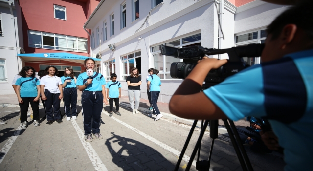 Çanakkale’de ”Benim Hikayem Projesi” kapsamında öğrenciler kamerayla tanıştı