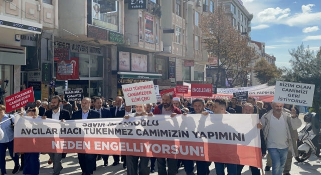Yıkılan Hacı Ahmet Tükenmez Camisi’nin yeniden inşa edilmemesine tepki