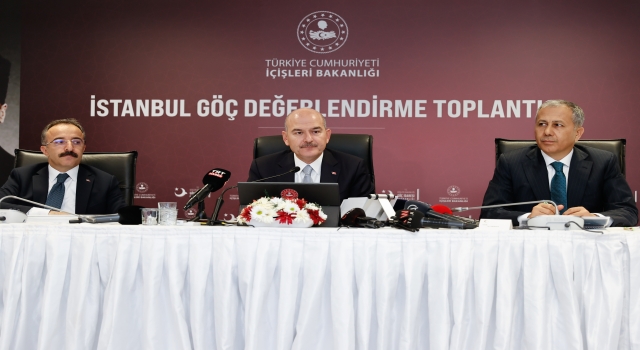 İçişleri Bakanı Soylu, İstanbul Göç Değerlendirme Toplantısı’nda konuştu: (2)