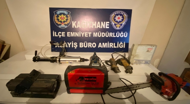 Kağıthane’de iş yerinden hırsızlık şüphelisi yakalandı