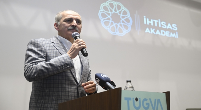 AK Parti Genel Başkanvekili Kurtulmuş, TÜGVA İhtisas Akademi’de konuştu:
