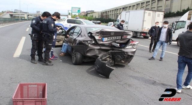 İstanbul'da trafik kazası: 2 yaralı