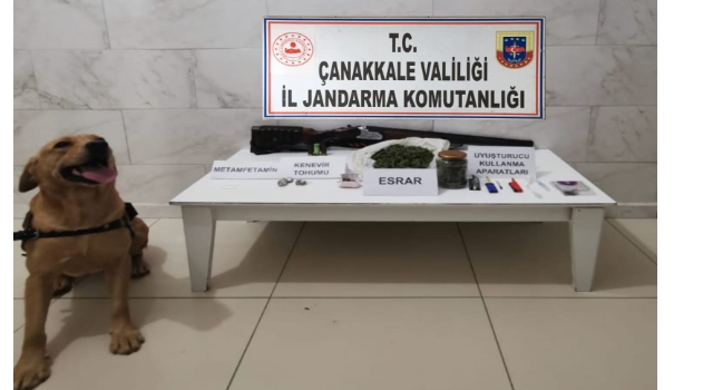 Çanakkale’de uyuşturucu operasyonu