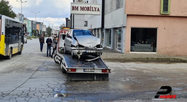 İnegöl ilçesindeki trafik kazasında 1 kişi yaralandı
