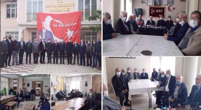 MHP heyetinden Havsa’da ziyaretler