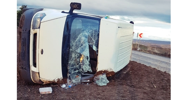 Tekirdağ’da işçi servisi devrildi: 8 yaralı