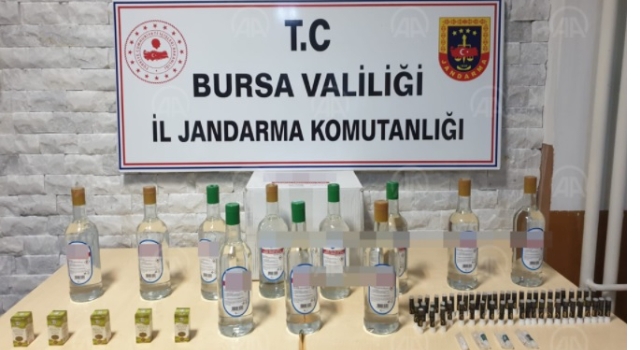 Bursa’da şüpheli ölümün ardından sahte içki operasyonu yapıldı