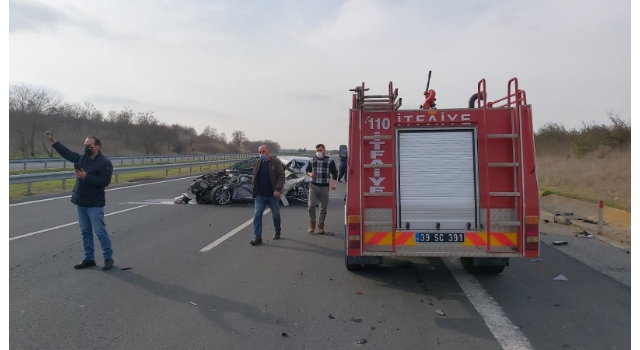 Kırklareli’nde trafik kazası: 1 yaralı